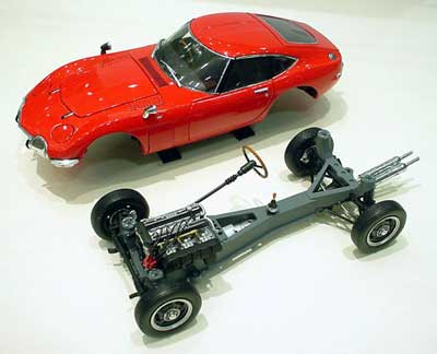 Mini Toy Car A9 RED EBBRO Oldies Scale 1/43 Honda Coupe 9S 1970 
